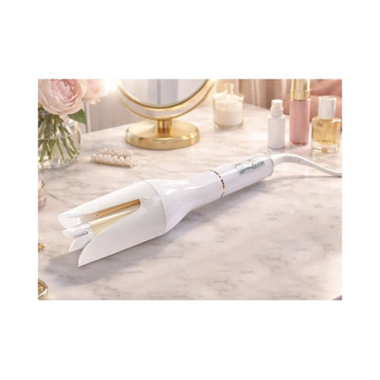 Ondulator de par, Paxton, 29 W, ceramic, 3 trepte de temperatura, max 210 grade, durata reglabila ondulare, functie ionizare, design anti-arsuri, protectie anti-incurcare, oprire automata, alb