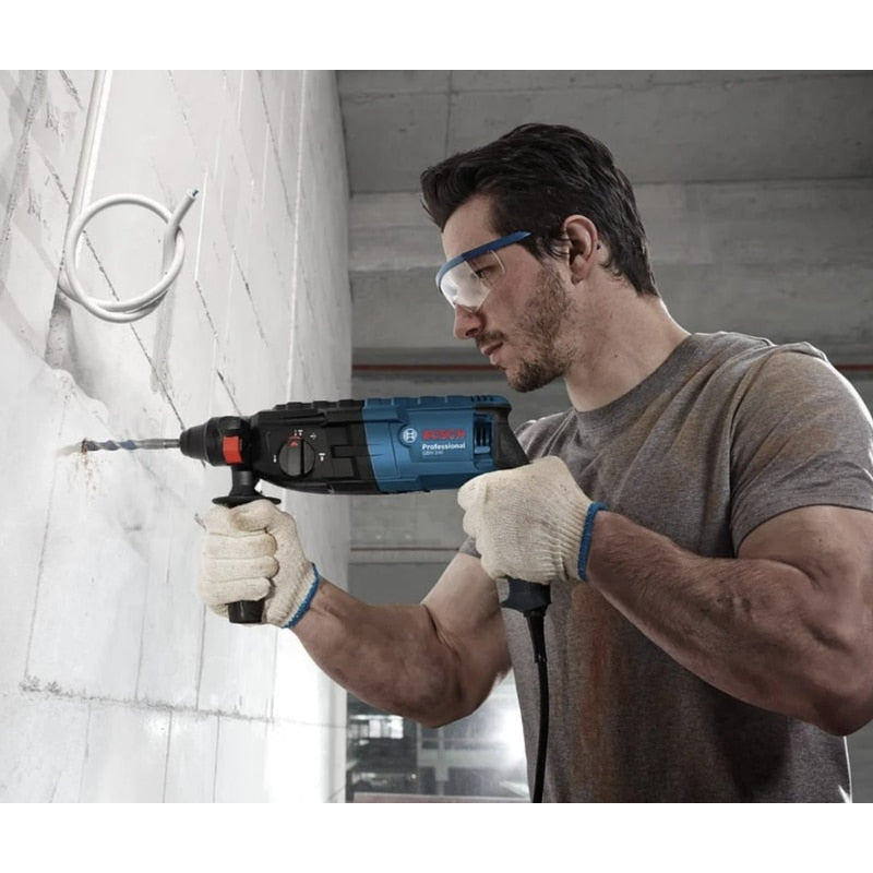 Ciocan rotopercutor Bosch Professional, 720 W, 2000 rpm, SDS-plus, cu valiza inclusa, otel, lemn beton, 4800 turatie nominala, 2J, gaurire cu sau fara percutie si daltuire, 4.15 m, 2.3 kg, 230V