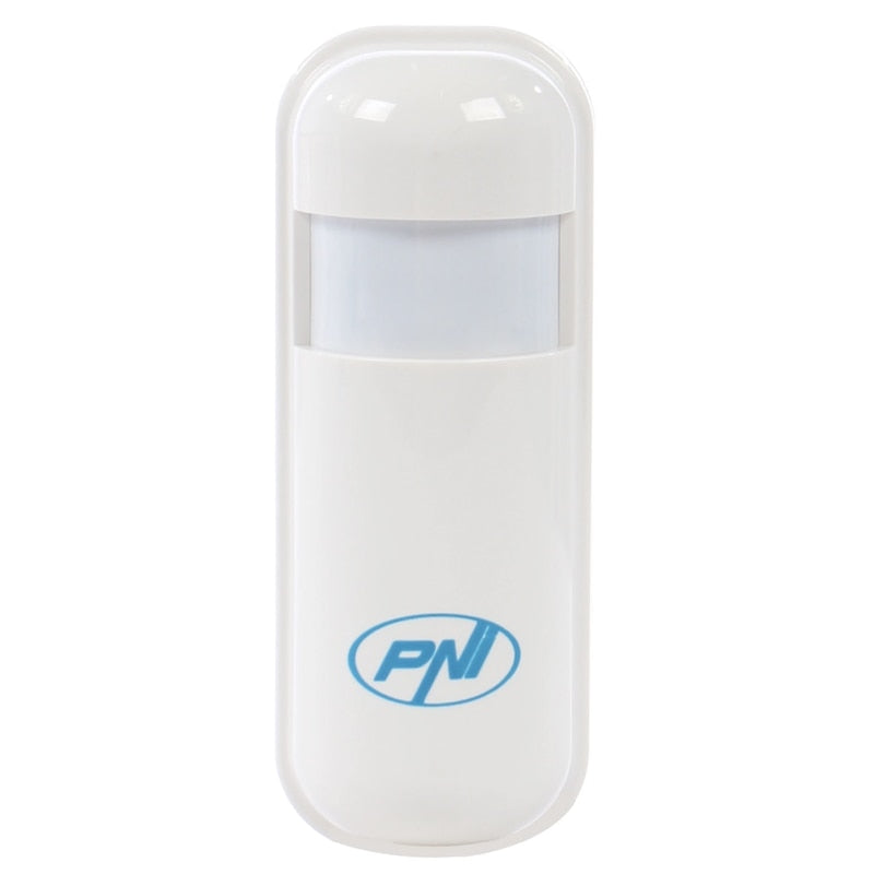 Senzor de miscare PIR fara fir, 12 m detectie miscare, montaj simplu, usor, LED baterie descarcata, LED alarma, Inaltime instalare 1.8 - 2.2 m, temperatura -26 +60 grade, 3V, 105 x 40 x 26 mm