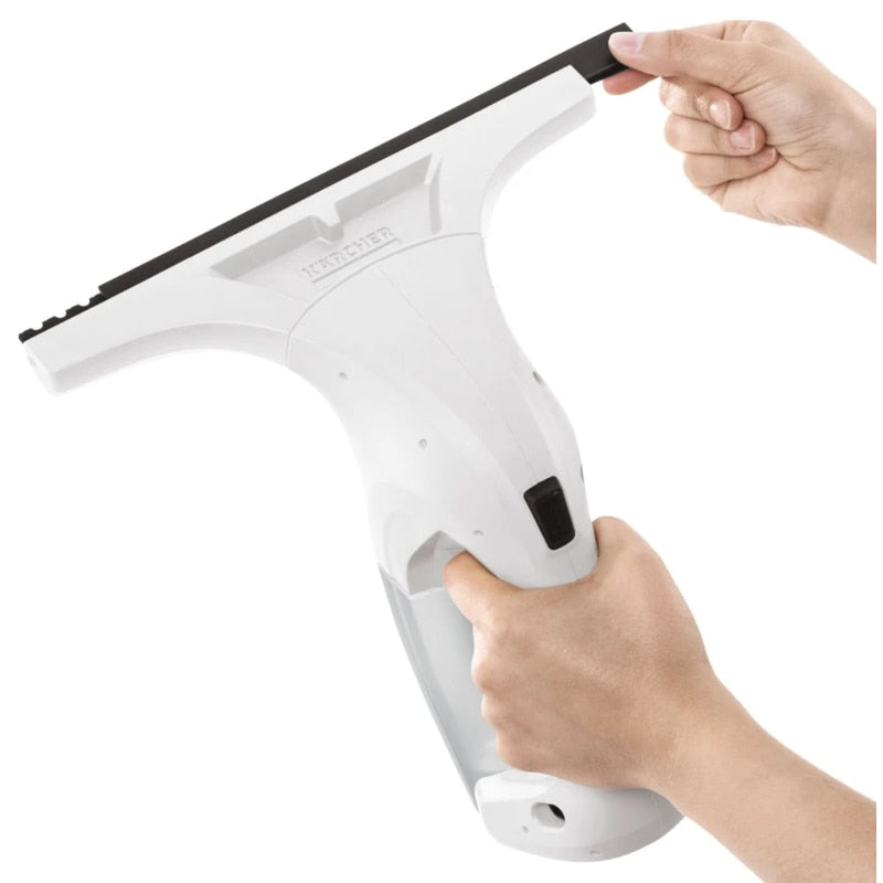 Aspirator geamuri Karcher, aspirare umeda, acumulator, 0.10 l, alb, latimea de lucru 25 cm, acumulator functionare 25 min, timp de incarcare 150 min, Litiu-ion 3.6V, 0.5 kg, 13 x 25 x 27.5 cm