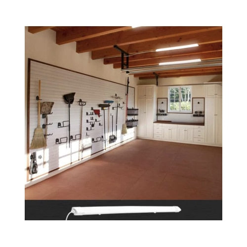 Corp de iluminat LED liniar Hoff, 36 W, 3600 lm, 120 cm, lumina rece, IP65, interior, exterior, alb