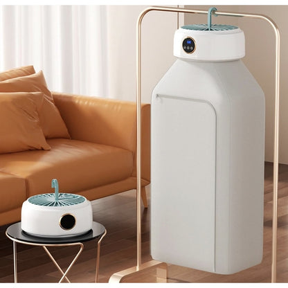Uscator electric portabil si pliabil pentru haine NETERRA, ideal pentru uscarea rapida a rufelor in apartamente, garsoniere, camine, calatorii, Compact, usor de depozitat, uscare pe aer cald