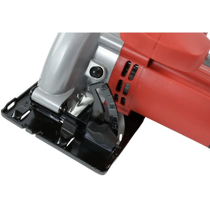 Fierastrau circular Panzer, 1200 W, 4800 rpm, diametrul 16 cm, taiere lemn, taiere la 0 sau 45 de grade, 24 dinti, 3.2 kg, cu aparatoare, 101.19 db, 230V