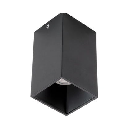 Spot aparent Arelux Xnitro, 1 x GU10, negru, 50W max, 85x85x135mm, 220V