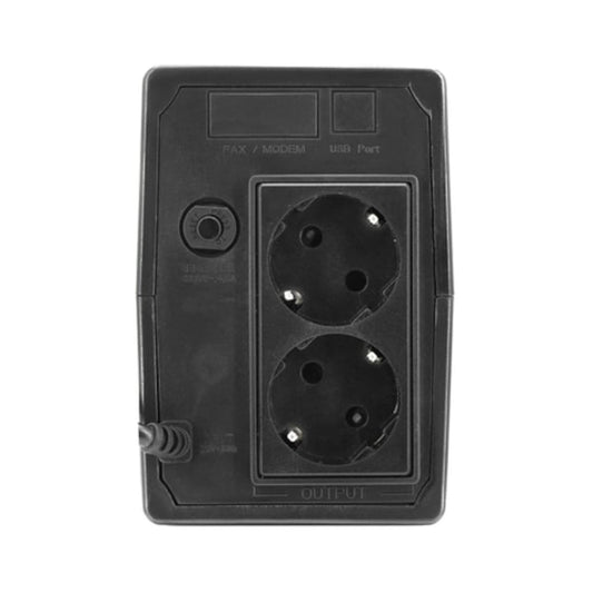 UPS Hikvision, 1000 VA, 600 W, 2 prize, afisaj LED, 274x95x139mm