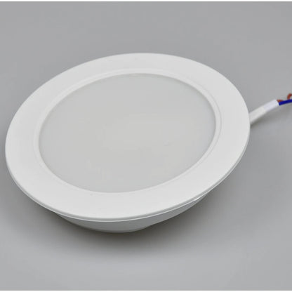 Spot LED incastrat Hoff, 12 W, 1380 lm, lumina neutra, 4000K alb, diametru 14.5 cm, rotund, 20.000 ore dura viata medie, 220V