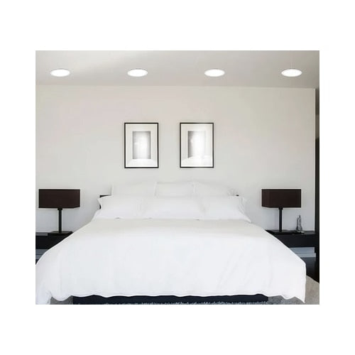 Spot LED incastrat Hoff, 18 W, 1700 lm, lumina neutra, 4000K, alb, Diametru 17 cm, 20.000 ore dura viata medie, 220V