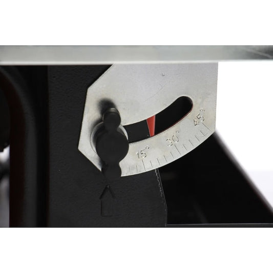 Masina electrica de taiat gresie, Panzer, 600 W, utilizare stationara, disc diametru 18cm, unghi taiere orizontala sau verticala 0-45 grade, max 10kg