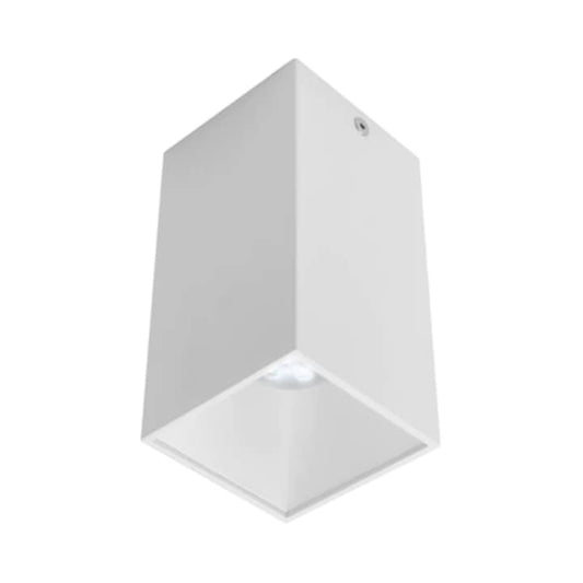 Spot aparent Arelux Xnitro, GU10, alb, patrat, 85x85x135mm, 220V, max 50W