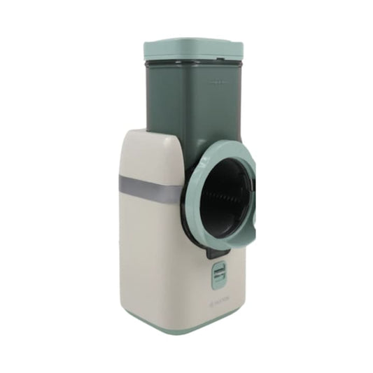 Razatoare electrica, Paxton, 80 W, 1 treapta de viteza, lama otel inoxidabil, 5 conuri, alb si turcoaz, citrice, fructe