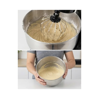 Mixer de mana Zass ZHM 20, 300 W, 5 trepte de viteza, functie turbo, negru cu auriu, carlige framantare si palete amestecare