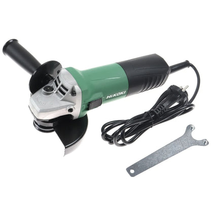 Polizor unghiular Hikoki, 730 W, 10000 rpm, diametru disc 12.5 cm, Sistem de blocare, Aparatoare, 1.8kg, 230V, maner lateral