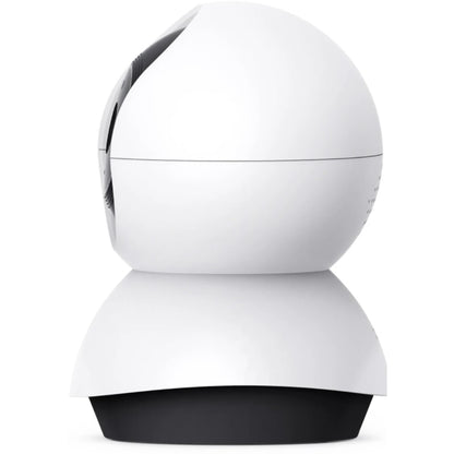 Camera de supraveghere smart / inteligenta Tapo, 5 MP, 3K, Pan/Tilt, interior, microfon, difuzor, alb, difuzor, detectare miscare, detectare forma umana, microfon, vizibilitate pe noapte, Zoom, AI