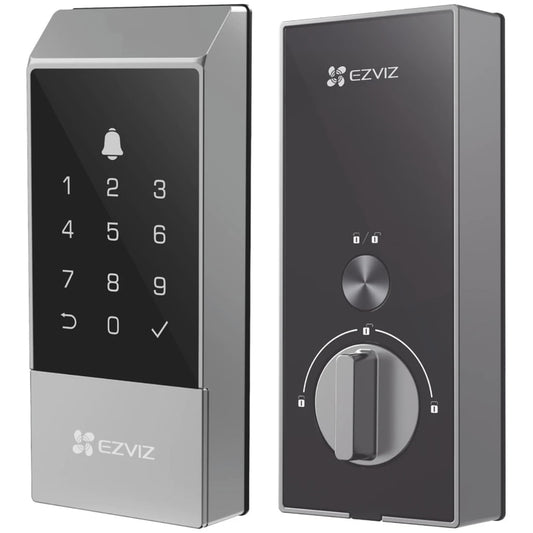 Incuietoare inteligenta EZVIZ, Wi-Fi, tastatura multifunctionala, verificare status deschidere, IP65, -25 pana la +55 grade, Umiditate de operare 95%, aplicatie Sisteme compatibile Android, iOS