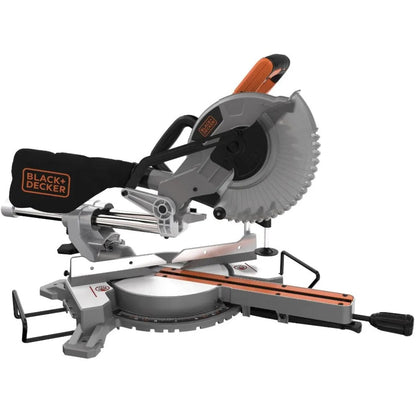 Fierastrau circular, stationar, pentru lemn, Black Decker, 1600 W, Diametrul panzei 216 mm, 5000 rot / min, Diametru alezaj 30 mm, 230 V, usor de utilizat, 48 de dinti, cablu 2m, taiere rapida
