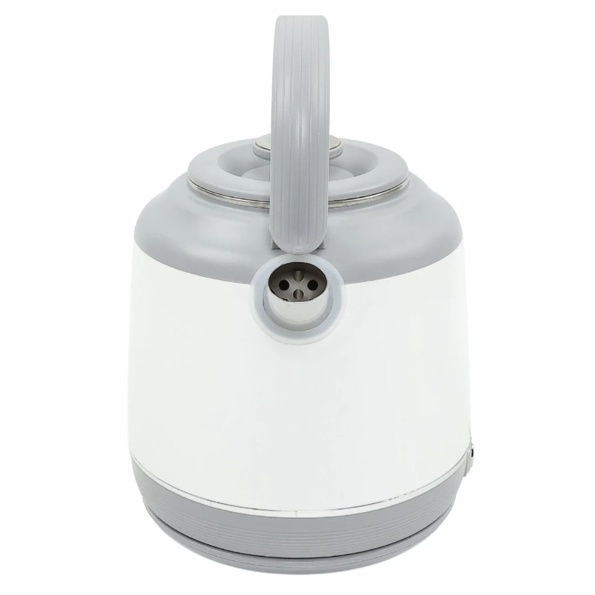 Fierbator apa electric, Paxton, 1800 W, 1.8 litri, baza rotativa de 360 grade, oprire automata, mentinere cald, maner ergonomic, marcaj nivel apa, indicator LED, alb gri, 1.2 kg, 25x19x29 cm, 230V
