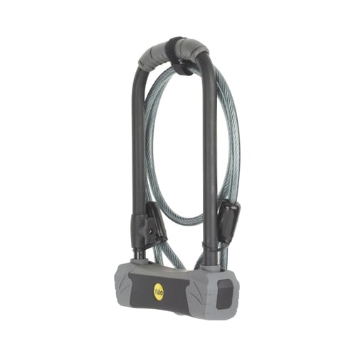 Antifurt bicicleta tip U, Yale, cu cheie, maxima securitate, 23 cm, otel, 1.74 kg, 4 chei