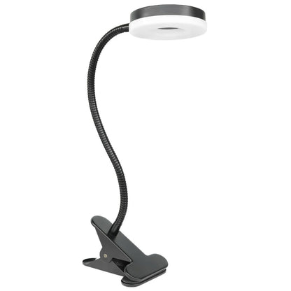 Veioză LED Hoff, cu clips, 6 W, 450 lm, lumina neutra 4000K, 45x12cm