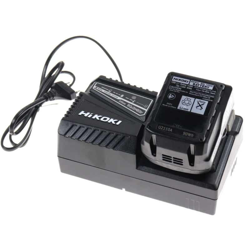Masina de gaurit si insurubat, cu valiza si 2 acumulatori inclusi, profesional, 18V, 5 Ah, Hikoki, 1700 rpm, mandrina rapida, motor fara perii, 13 mm deschidere mandarina, cuplu 55Nm max, 1.4 kg