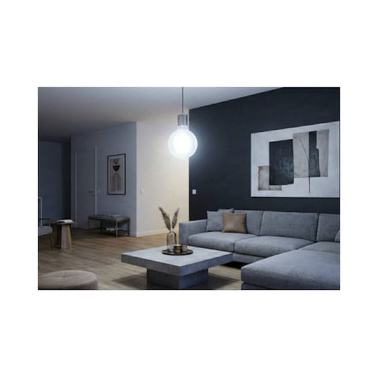 Bec LED Hoff tubular, E27, 38 W, 3452 lm, lumina rece, 6500 K, viata medie 25.000 de ore, echivalentul a 200 W, distributie larga a luminii 210 grade, 230 V, temperatura -20 ~ +50 °C, 207 × 120 mm