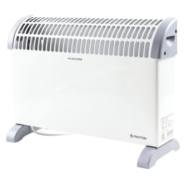 Convector electric, 2000 W, 3 trepte, termostat integrat, oprire automata, protectie supraincalzire, 535 x 385 x 196 mm
