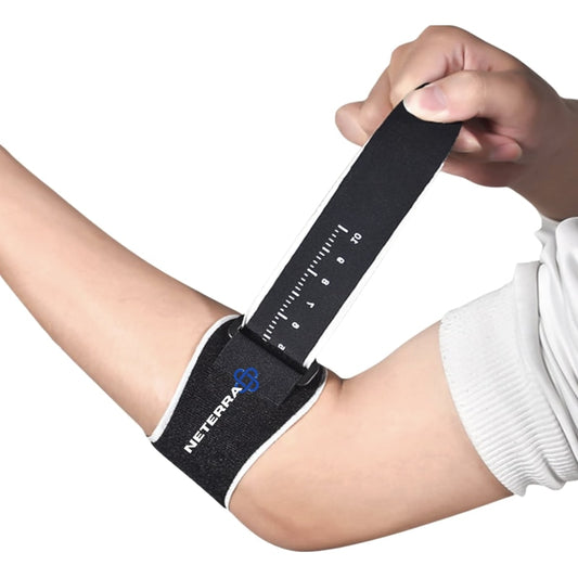 Suport tip Orteza pentru cot reglabila, accesoriu medical pentru ameliorarea durerilor cauzate de dureri la tenis, sala, efort fizic, marime universala, NETERRA, pentru epicondilita