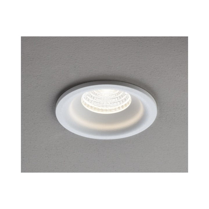 Spot LED incastrat, 9 W, lumina neutra, alb mat, diametru 7.5 cm, adancime 6.5 cm, MT 70378