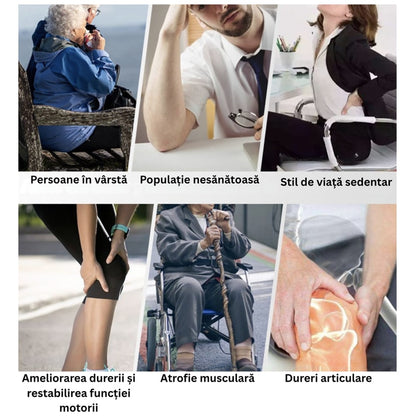 Mini bicicleta statica exercitii recuperare medicala, NETERRA, antrenament, pliabila, gri, exercitii picioare si brate, imbunatateste circulatia si mobilitatea, dimensiuni si dificultate ajustabila