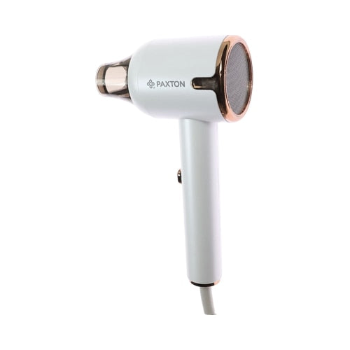 Uscator de par, Paxton, 1800 W, 1 viteza, 3 setari de temperatura, jet aer rece, protectie supraincalzire, alb, 1.8m cablu