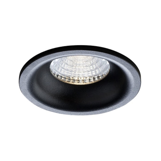 Spot LED incastrat, 9 W, 1160 lm, lumina neutra, negru mat, diametru 7.5 cm, adancime 6.5 cm, MT 70379, 220V