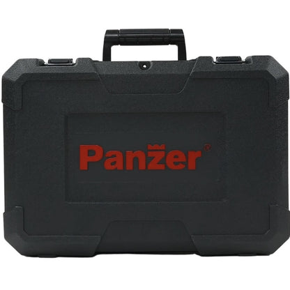 Ciocan rotopercutor Panzer, 800 W, cu cablu, 1250 rpm, SDS-plus, cu valiza si ochelari de protectie, pentru gaurire cu sau fara percutie, daltuire, Functionare stanga, dreapta, 105.3 dB, 3 J