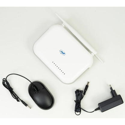 NVR PNI House pentru camere de supraveghere, 8 canale 5MP si 4 canale 8MP (4K), wireless, alb
