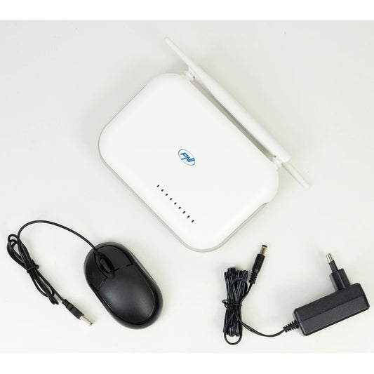 NVR PNI House pentru camere de supraveghere, 8 canale 5MP si 4 canale 8MP (4K), wireless, alb