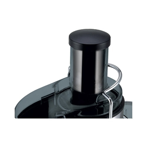 Storcator de fructe si legume Albatros 1000, 1000 W, 2 viteze, recipient pulpa 1.6 l, recipient suc 0.75 l, accesoriu impingere, negru cu argintiu
