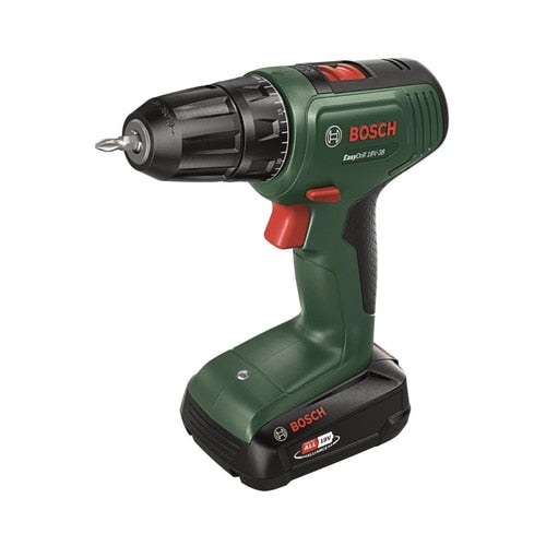Mașină de gaurit și înșurubat Bosch EasyDrill 18V, acumulator Li-Ion 2.5 Ah, 1630 rpm, mandrină rapidă