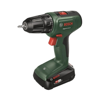 Mașină de gaurit și înșurubat Bosch EasyDrill 18V, acumulator Li-Ion 2.5 Ah, 1630 rpm, mandrină rapidă
