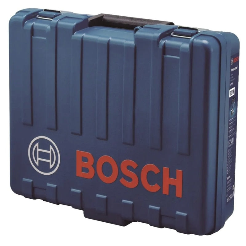 Fierastrau electric vertical, pendular, Bosch Profesional, 520 W, taiere lemn, metal, plastic, cu capac de protectie, capac de plastic, panza pentru fierastrau vertical, valiza din plastic, 87 dB