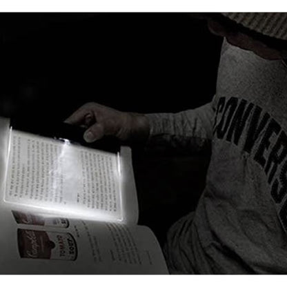 Panoul luminos LED pentru citit, accesoriu modern si practic, creat pentru lectura confortabila in conditii de lumina redusa, iluminare uniforma, lumineaza intreaga pagina, fara reflexii, NETERRA