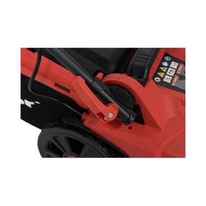 Masina de tuns iarba, Panzer, fara acumulator, motor fara perii, latime taiere 37 cm, 18 V + 18 V,  turatie 3300 rpm, 6 pozitii inaltime, sac colector 35 litri, inaltime reglabila 2.5 - 7.5 cm