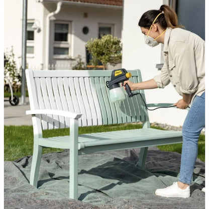 Pistol de vopsit electric, Wagner, 510 W, include pistol, rezervor vopsea 0.8l si vopsea 1.3l, pulverizare reglabila, 230V, Vascozitate 3000 mPas, Capacitate de pompare 230 ml/min, 230V, 2.75 kg