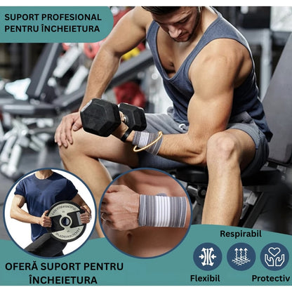 Orteza compresiva pentru incheietura mainii sustine si stabilizeaza articulatiile in timpul activitatilor zilnice, sportive sau repetitive, compresie ajustabile, suprasolicitare, tendinita, sindrom de tunel carpian sau entorse usoare, NETERRA