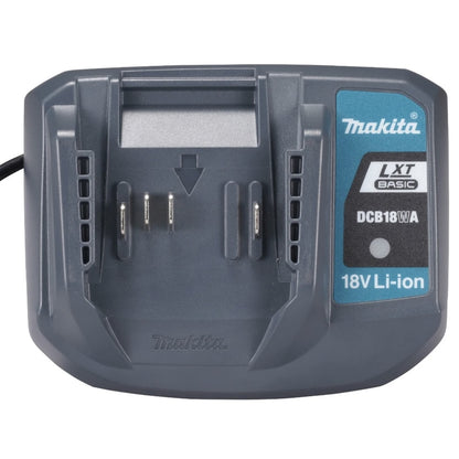 Masina de gaurit si insurubat, cu 2 acumulatori inclusi, 18 V, 2 Ah, Makita, 1900 rpm, mandrina rapida, motor fara perii, cu valiza si incarcator, suruburi 6mm maxim, 1.4 kg, stanga / dreapta, 65 Nm