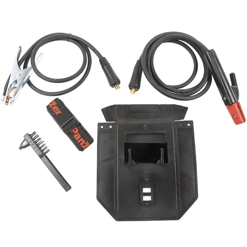 Invertor sudura MMA, Panzer, amperaj de 20 - 180 A maxim, electrozi 1.6 - 5 mm, 7.2 kW absorbit maxim, IP21S, cu accesorii: masca, cleste, cablu sudura, curea umar, perie, 230 V, tensiune in gol 70 V