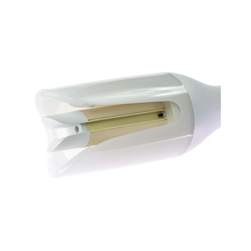 Ondulator de par, Paxton, 29 W, invelis ceramic, 3 trepte de temperatura, temperatura maxima 210 grade, durata reglabila de ondulare, functie ionizare, design dublu anti arsuri, protectie anti incurcare, oprire automata, alb