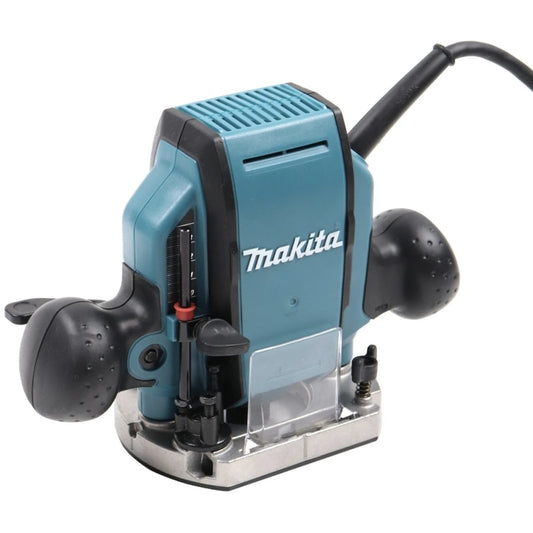 Freza electrică pentru lemn Makita, 900 W, 27000 rpm, adâncime maximă 35 mm, 2.2 kg