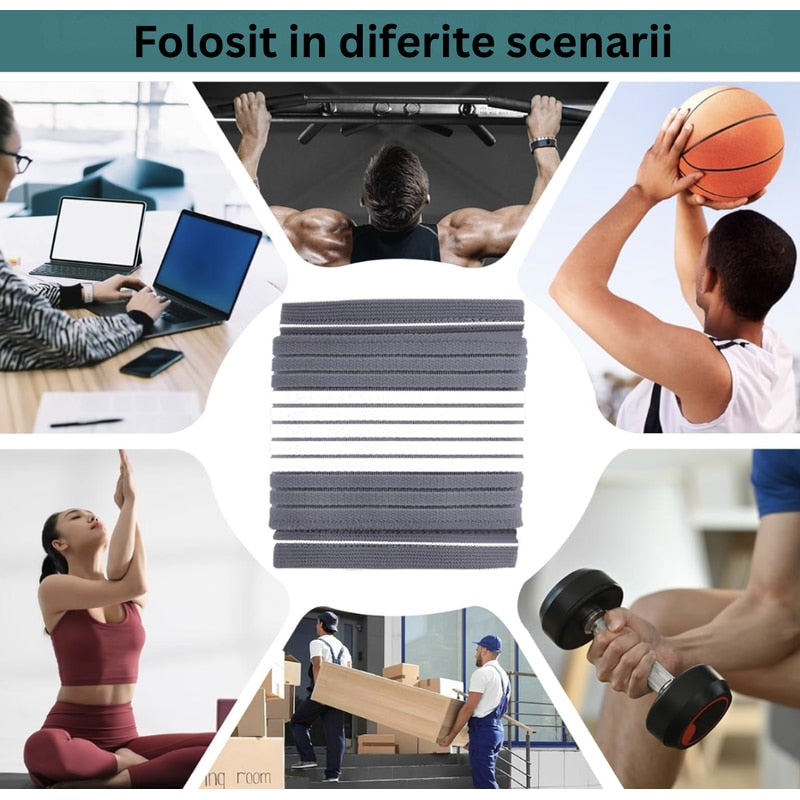Orteza compresiva pentru incheietura mainii sustine si stabilizeaza articulatiile in timpul activitatilor zilnice, sportive sau repetitive, compresie ajustabile, suprasolicitare, tendinita, sindrom de tunel carpian sau entorse usoare, NETERRA