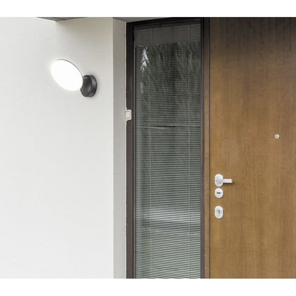 Aplica exterior cu LED, 12 W, 720 lm, lumina neutra, 4000K, negru, modern, IP 54, 220V, 20.000 ore viata medie