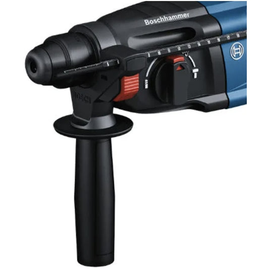 Ciocan rotopercutor Bosch Professional, 720 W, 2000 rpm, SDS-plus, cu valiza inclusa, otel, lemn beton, 4800 turatie nominala, 2J, gaurire cu sau fara percutie si daltuire, 4.15 m, 2.3 kg, 230V