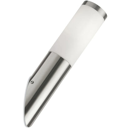 Aplica exterior Smarter, inox, IP44, 1 x E27, 7.6x7.6x37.6cm