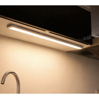 Corp de iluminat liniar LED Hoff, 5 W, lumina neutra, sistem touch, 50x2.5 cm
